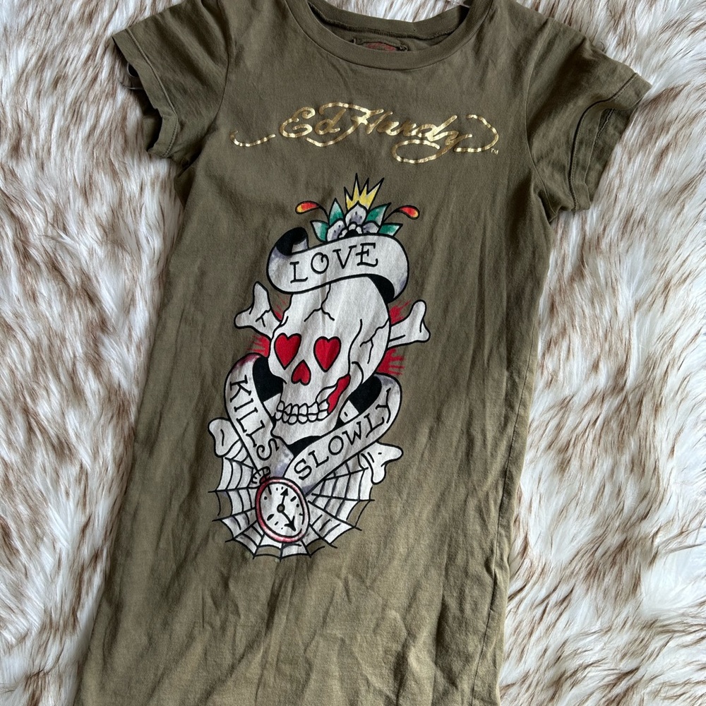S Ed Hardy Graphic